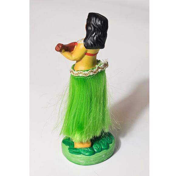 Vintage Hula Girl Ukulele Bobber Dashboard Ceramics Japan Dated 1999 - Picture 4 of 8